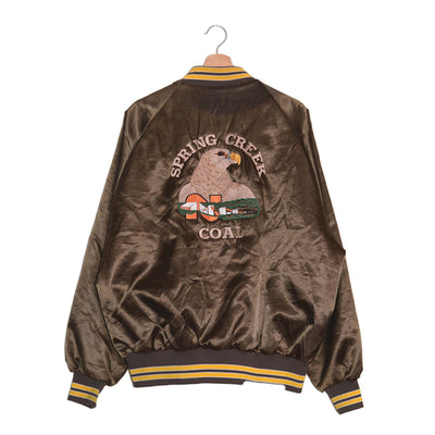 Varsity Jacket Vintage Spring Creek Coal 1989 – XL