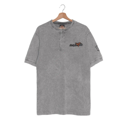 Harley-Davidson Henley Mineral Wash Chicago Illinois - M