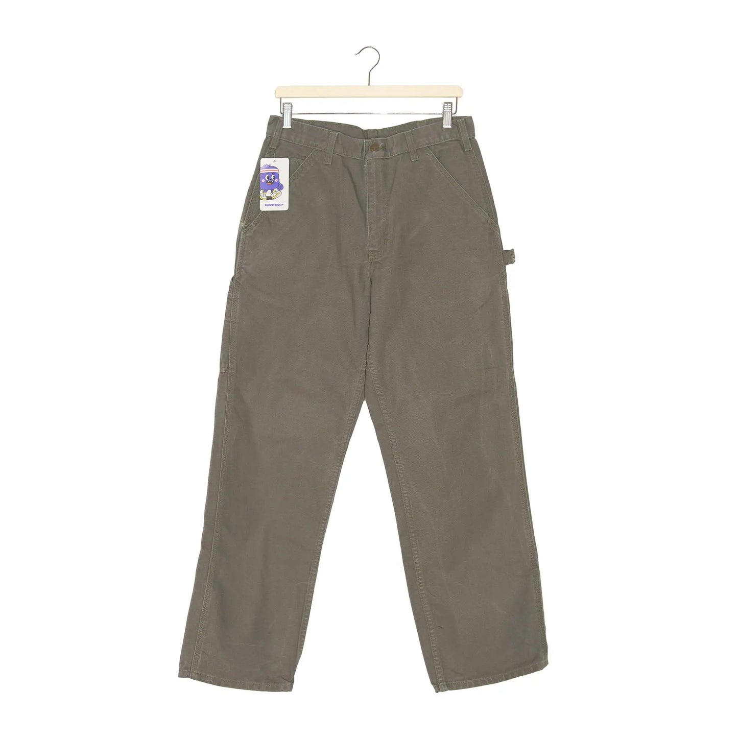 Carhartt B11 Moss Washed Duck Work Dungaree - W32 L30