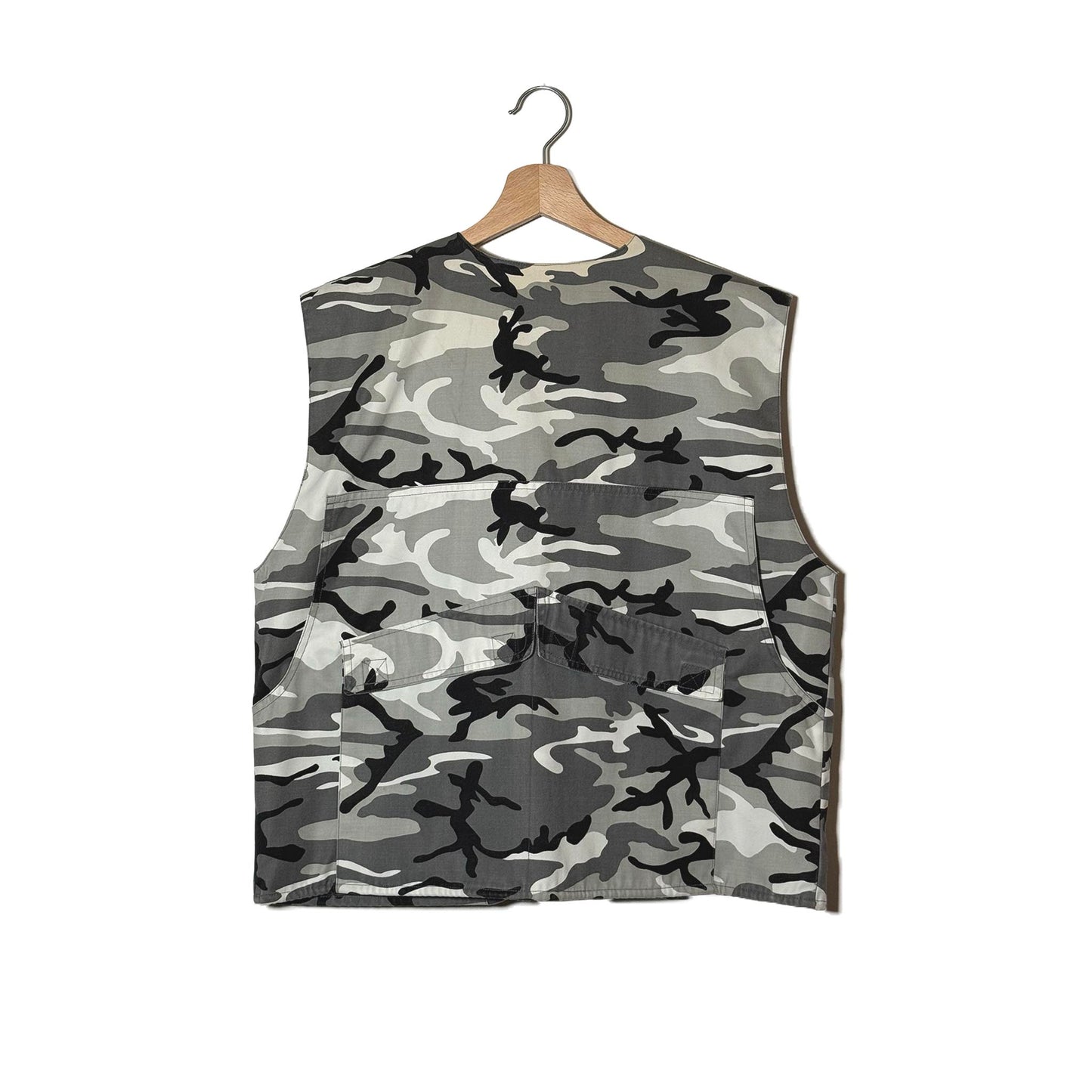 Gilet Utility Vest Multitasche Camouflage Urbano Cropped - M