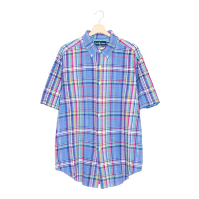 Ralph Lauren Classic Fit Checked Shirt with Short Sleeves