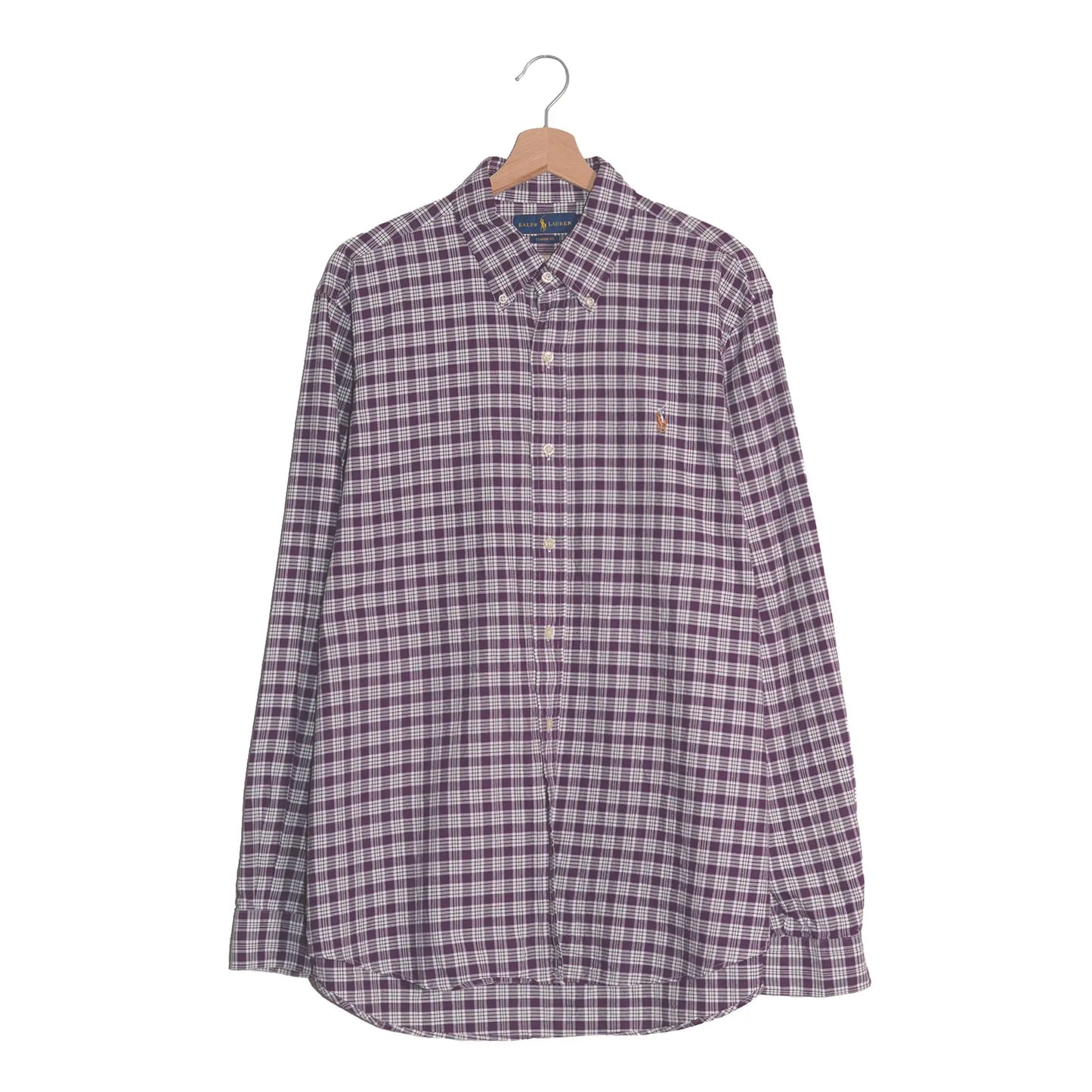 Ralph Lauren Classic Fit Check Shirt - Size L