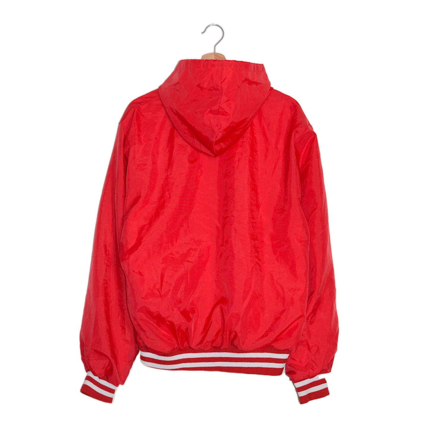 Vintage Red Anorak Baseball “Bulldogs” – L
