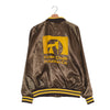 Varsity Jacket Vintage Farmers Crude Production Co. Brown Yellow – XL