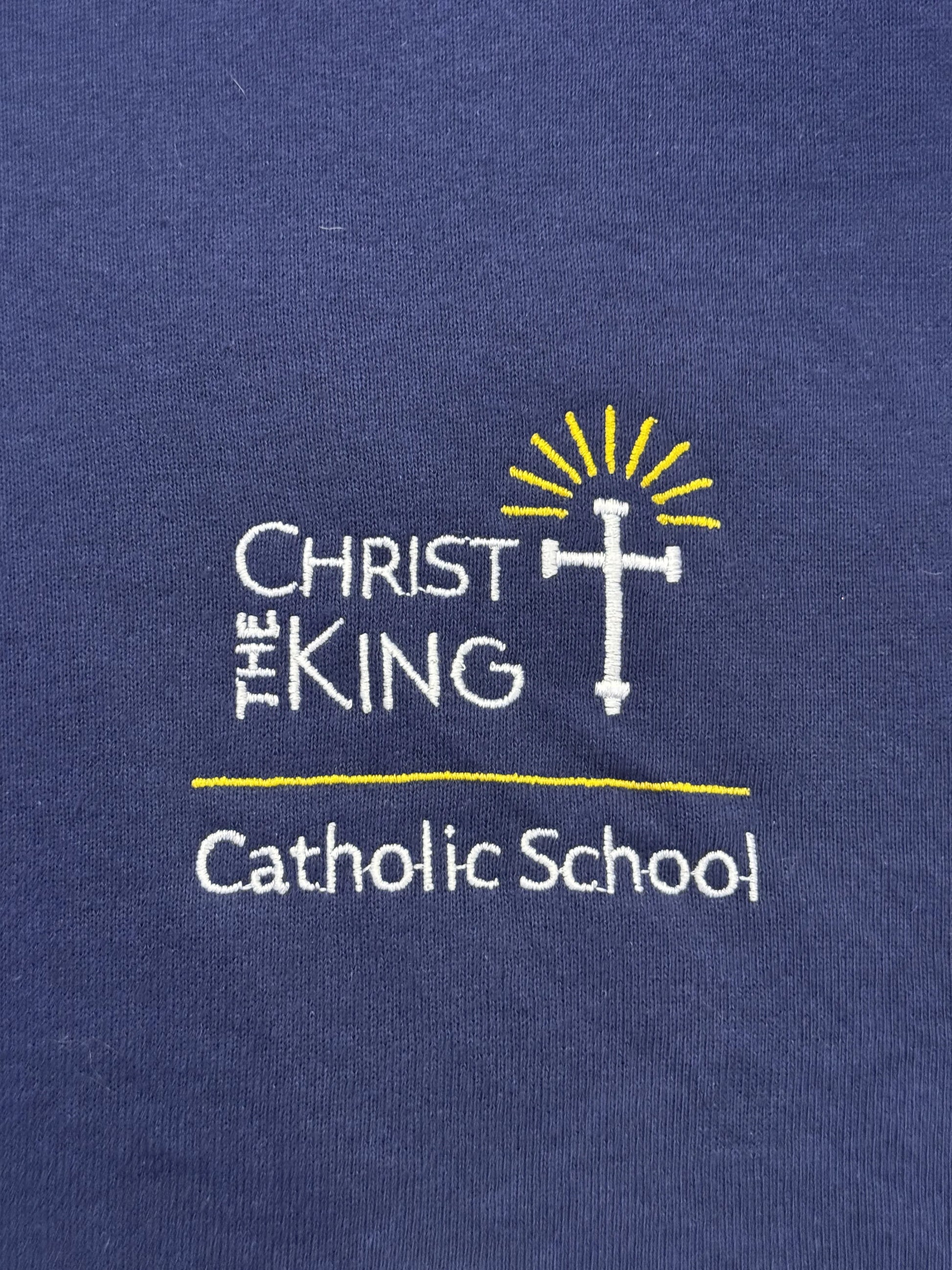 Russell Athletic Crewneck Navy Christ the King School L 5