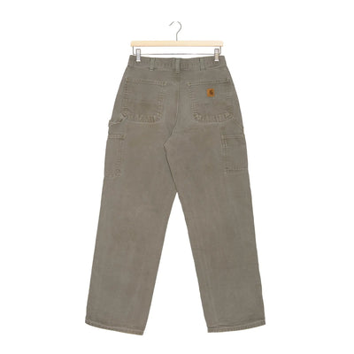 Carhartt B11 Moss Washed Duck Work Dungaree - W32 L32