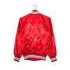 Varsity Jacket Satin Rosso – Crafty Riders – Made in USA – S/M Donna