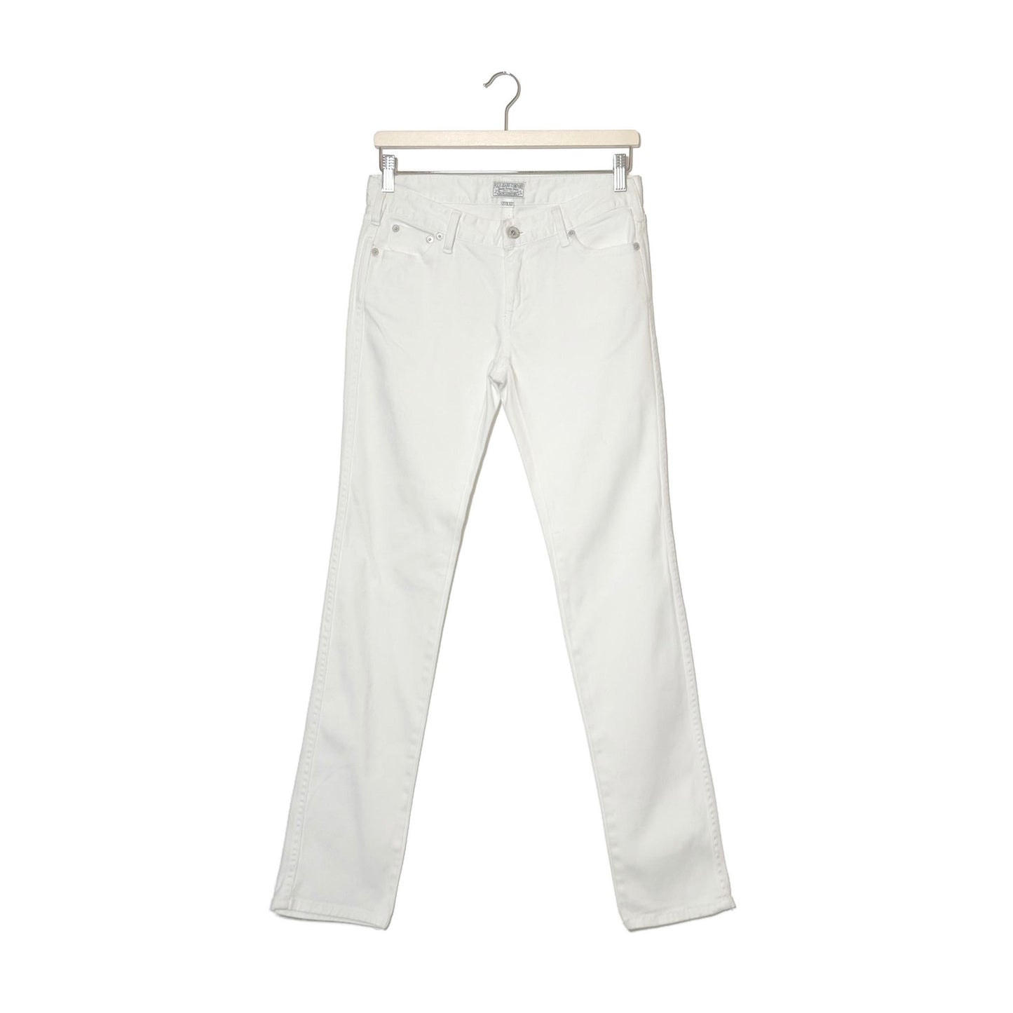Pantalone Polo Jeans Company Ralph Lauren Bianco Monogramma - 27x32