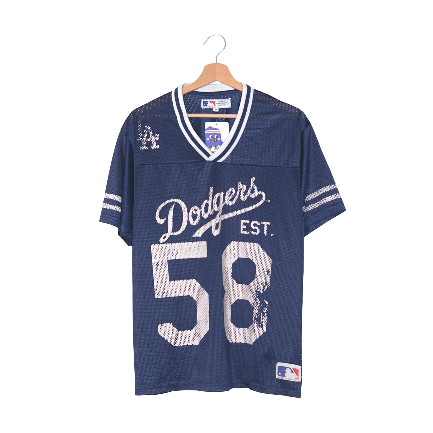 Los Angeles Dodgers MLB Jersey Mesh Navy EST. 58 – XL