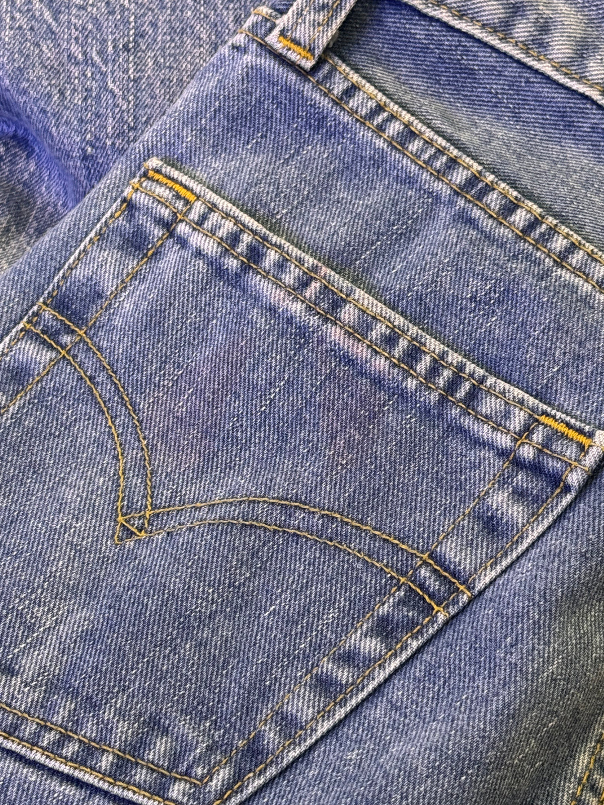 Levi's 501 Straight Jeans Azzurro Made in Spain W28 L34