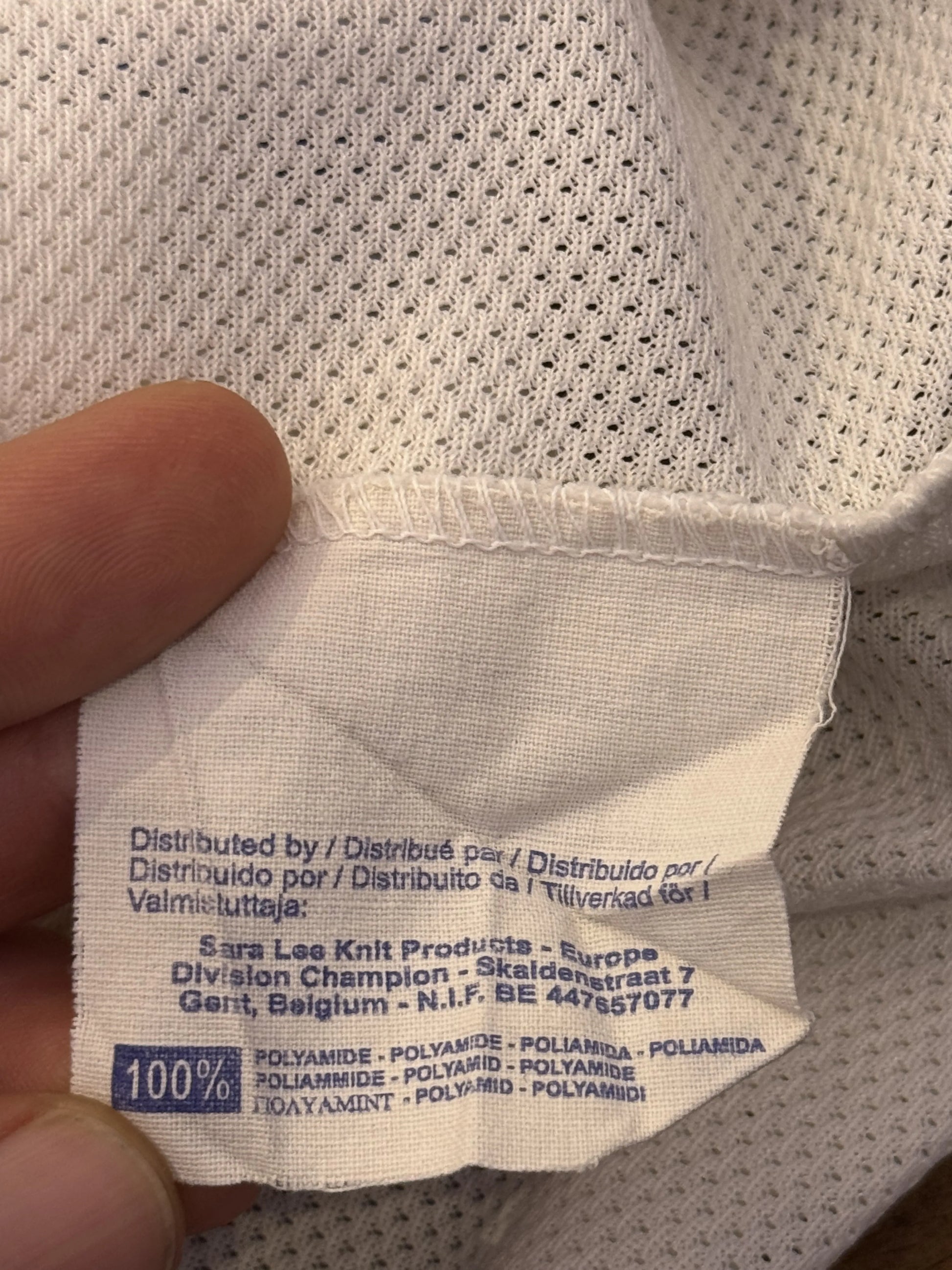 Champion USA Basketball Jersey Mesh Bianco Depuis 1919 – M 4