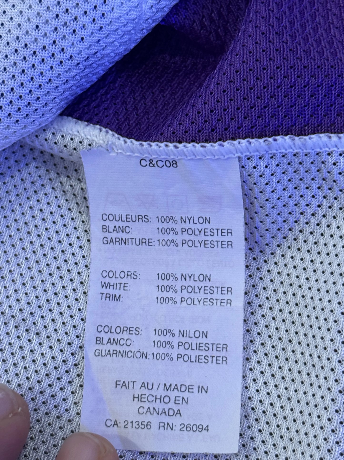 Champion NBA Raptors Peterson #24 – Made in Canada – YXL 5