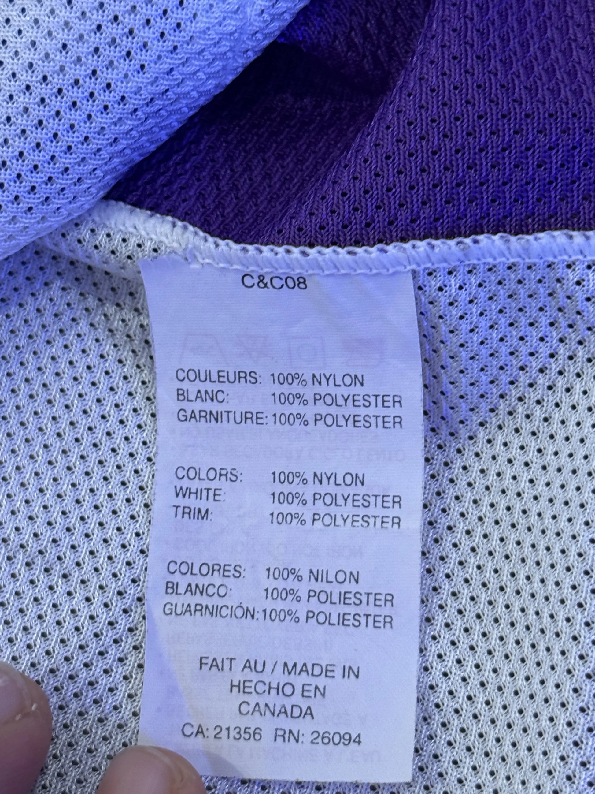 Champion NBA Raptors Peterson #24 – Made in Canada – YXL 5