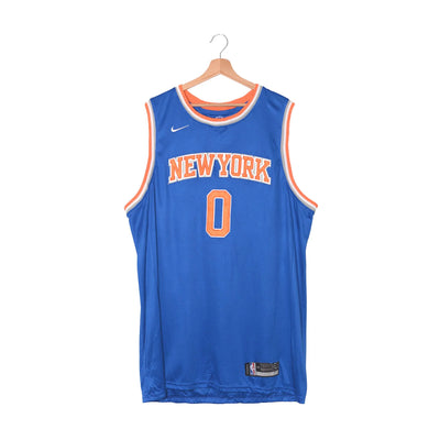 Nike NBA Swingman Knicks DiVincenzo #0 Blu – Taglia 56