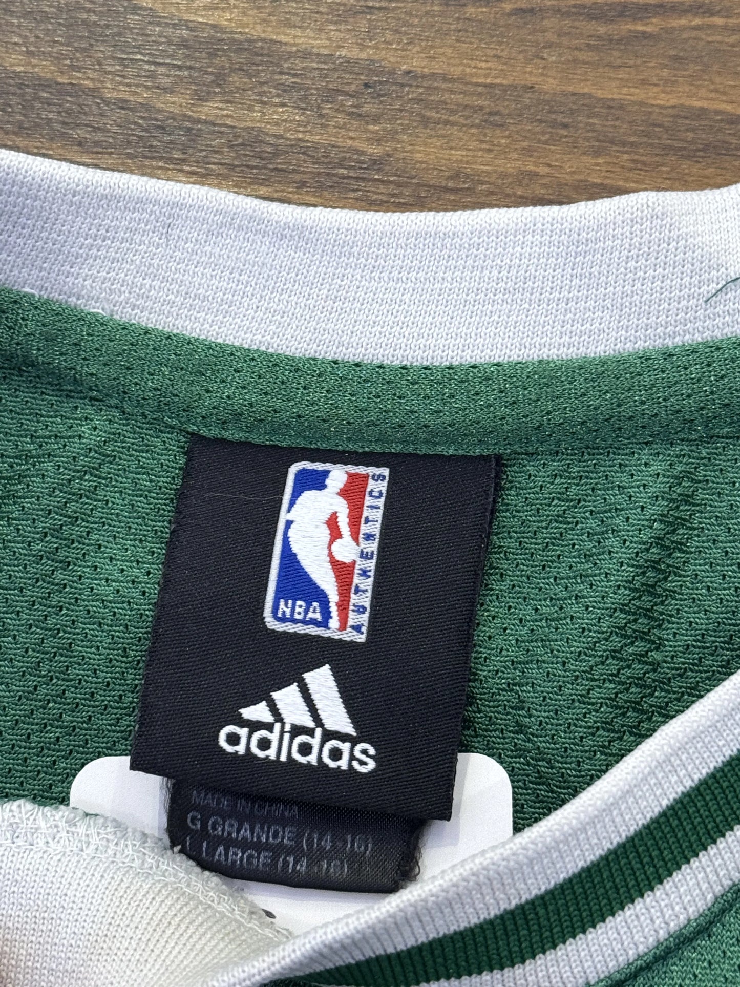 Adidas NBA Boston Celtics Kevin Garnett #5 Verde – L Youth 3