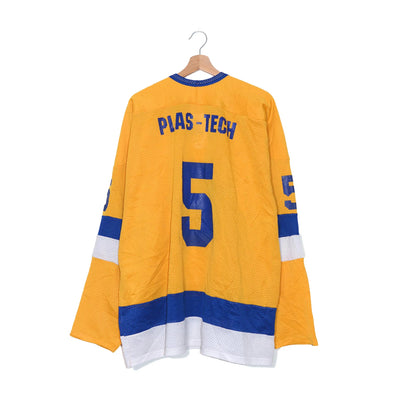 Crushbar Hockey Jersey Generals Gialla Pias-Tech #5 – Made in Canada – XL 2