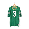 Champion Jersey Football Notre Dame Verde #3 Made in USA 48 XL
