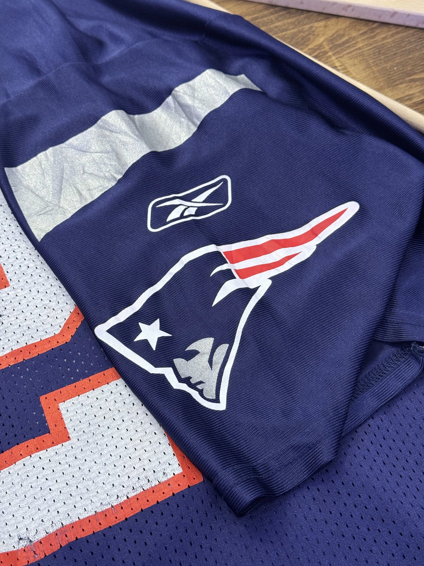 Reebok NFL New England Patriots Tom Brady #12 Blu Navy – 2XL 7