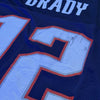 Reebok NFL New England Patriots Tom Brady #12 Blu Navy – 2XL 8