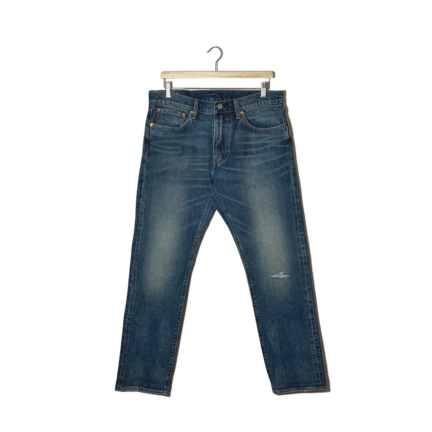 Levi's 511 Premium Slim Selvedge Denim Blu Scuro W34