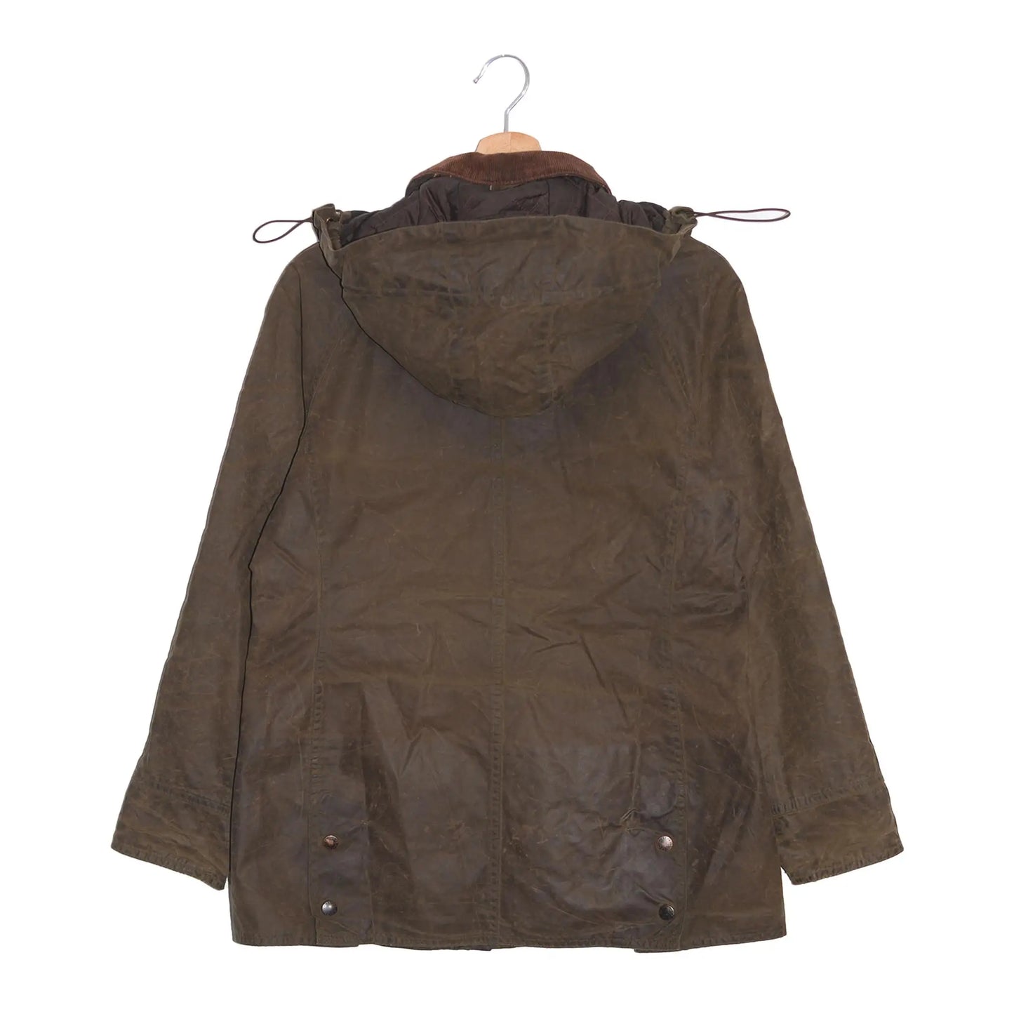 Barbour Beadnell Wax Jacket with Hood - Women's M/L 