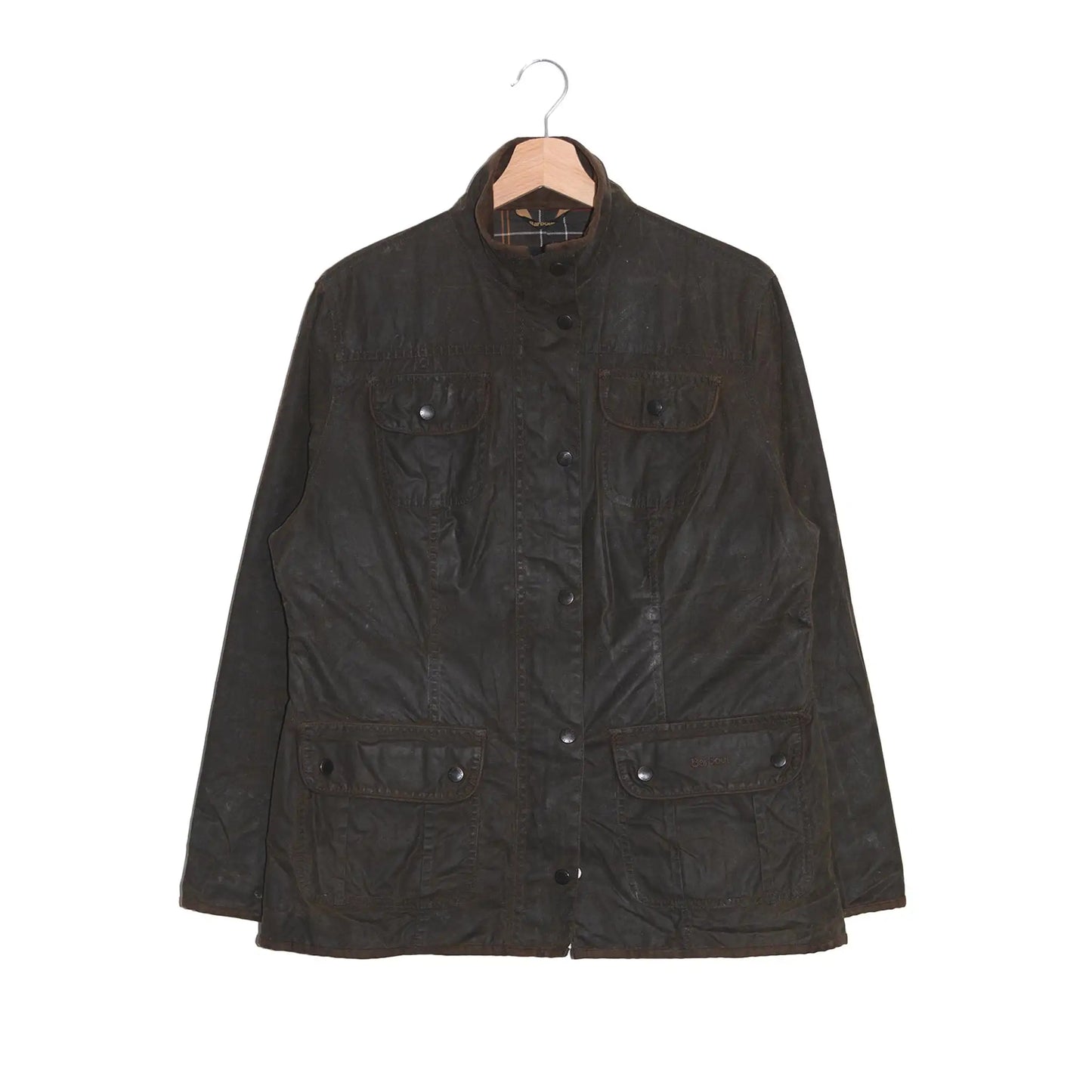 Barbour Utility Wax Jacket - Women's L 