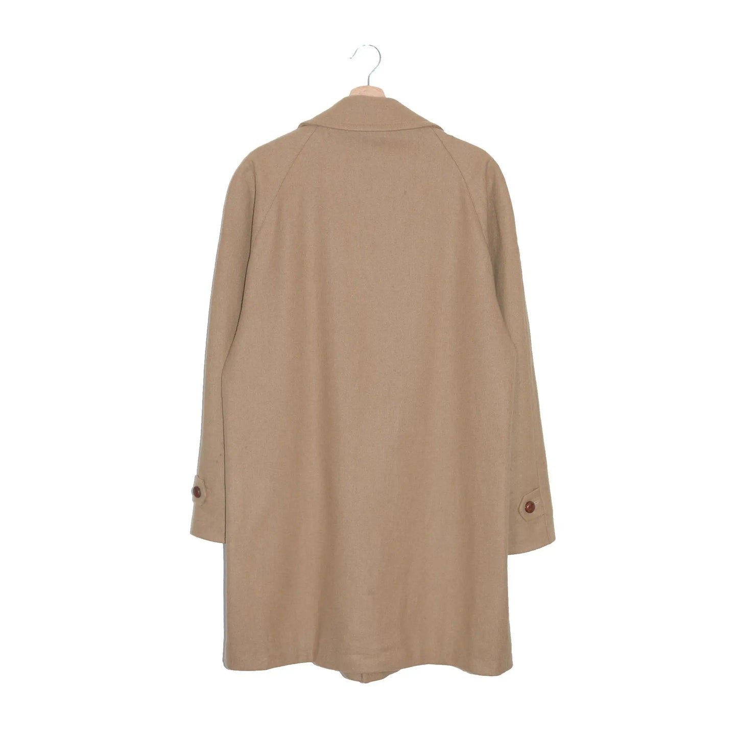 Pendleton Vintage '80s Virgin Wool Camel Car Coat 