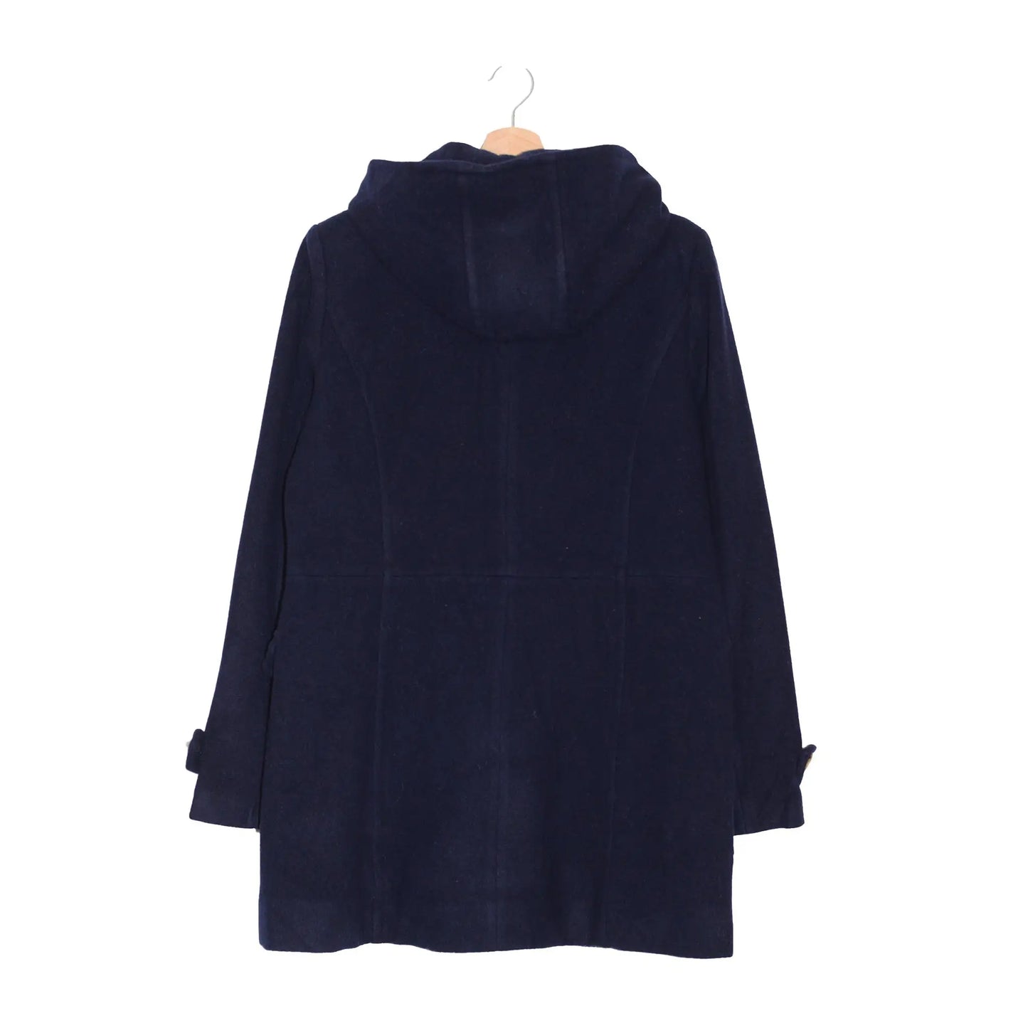 Women's Pendleton Blue Merino Wool Hooded Montgomery 