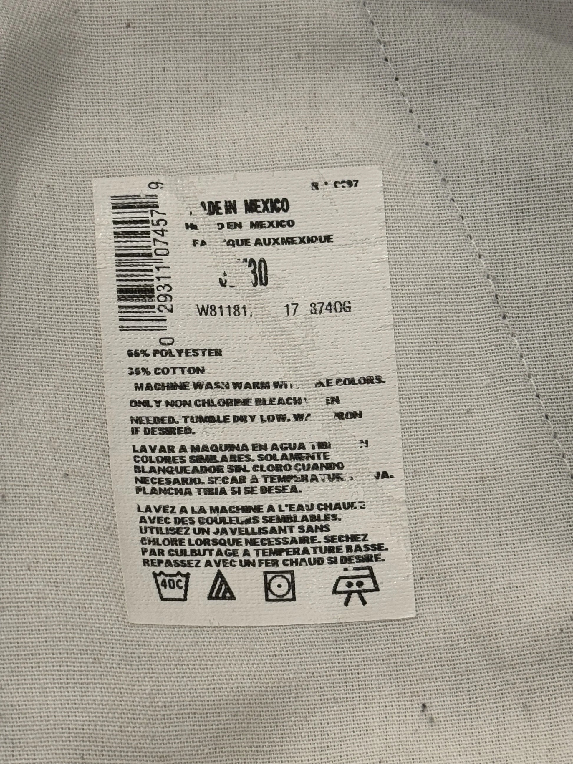 Dickies 874 Original Fit Olive Green Workwear Chino – W30 3