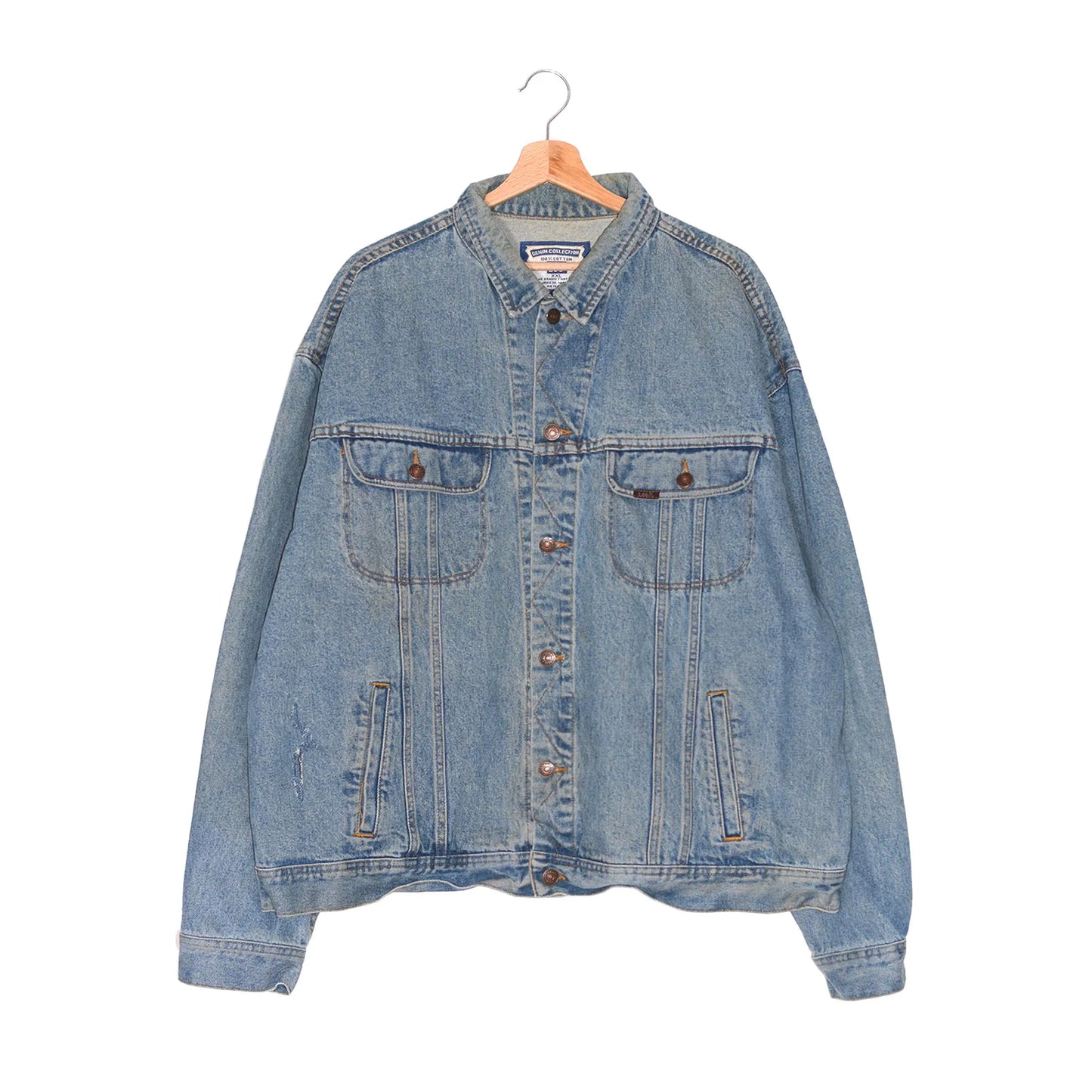 Vintage Lee Denim Jacket Van Halen III World Tour 1998 (Fandom Bootleg) - Taglia XXL