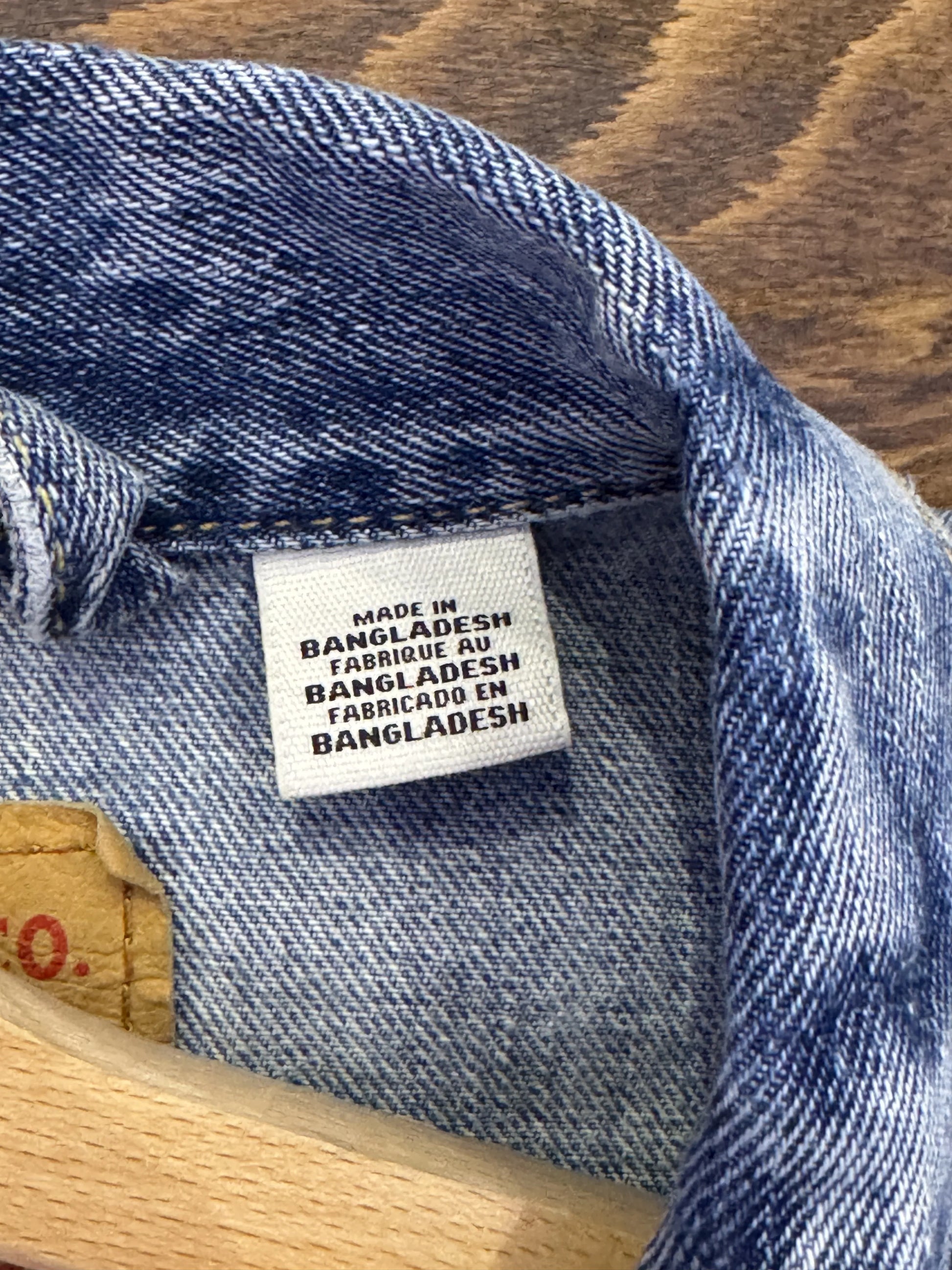 Levi's Trucker Jacket 72334 Denim Faded Mid Blue XXL 4
