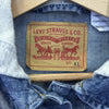 Giacca Levi's Trucker Denim Chiaro – Cappuccio Felpa Grigia – XL 3