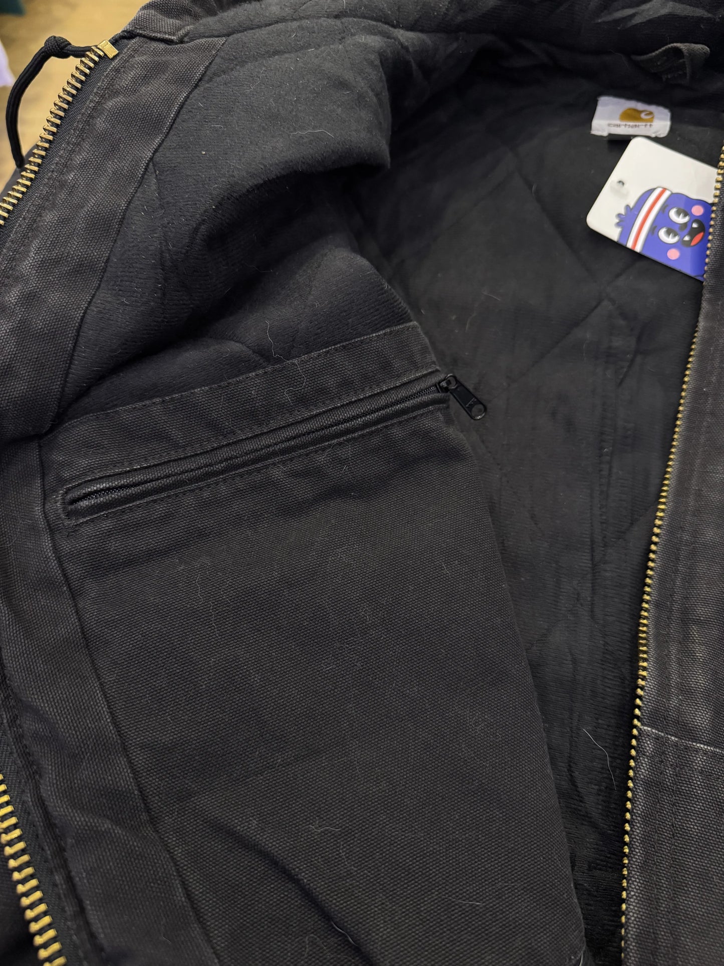 Carhartt Active J130 Duck Canvas Nera – Made in Mexico – XL 7