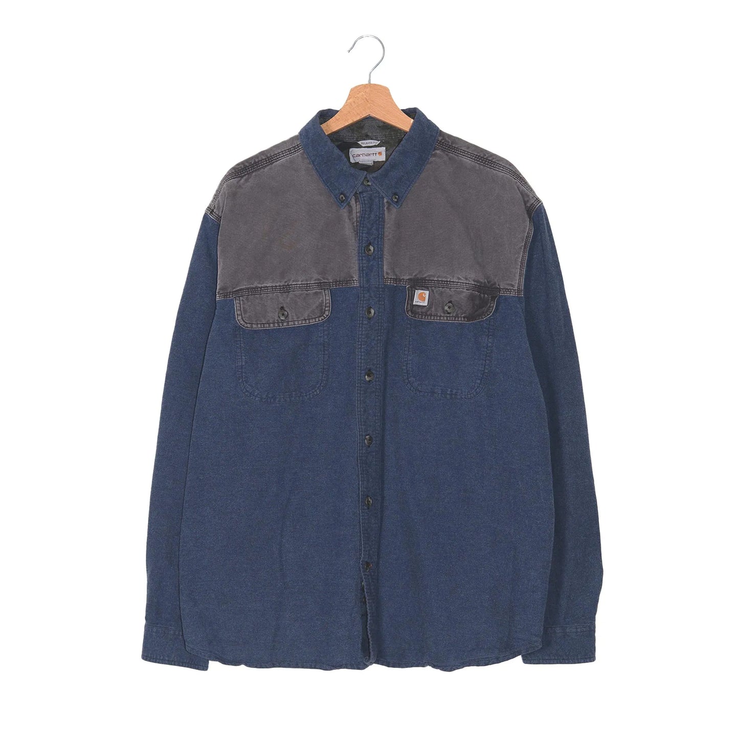 Carhartt Workwear Camicia Canvas Bicolore Gomiti XL