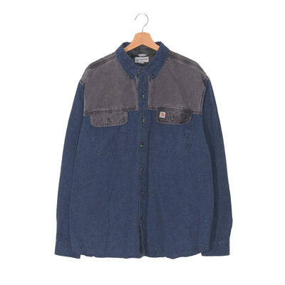 Carhartt Workwear Camicia Canvas Bicolore Gomiti XL