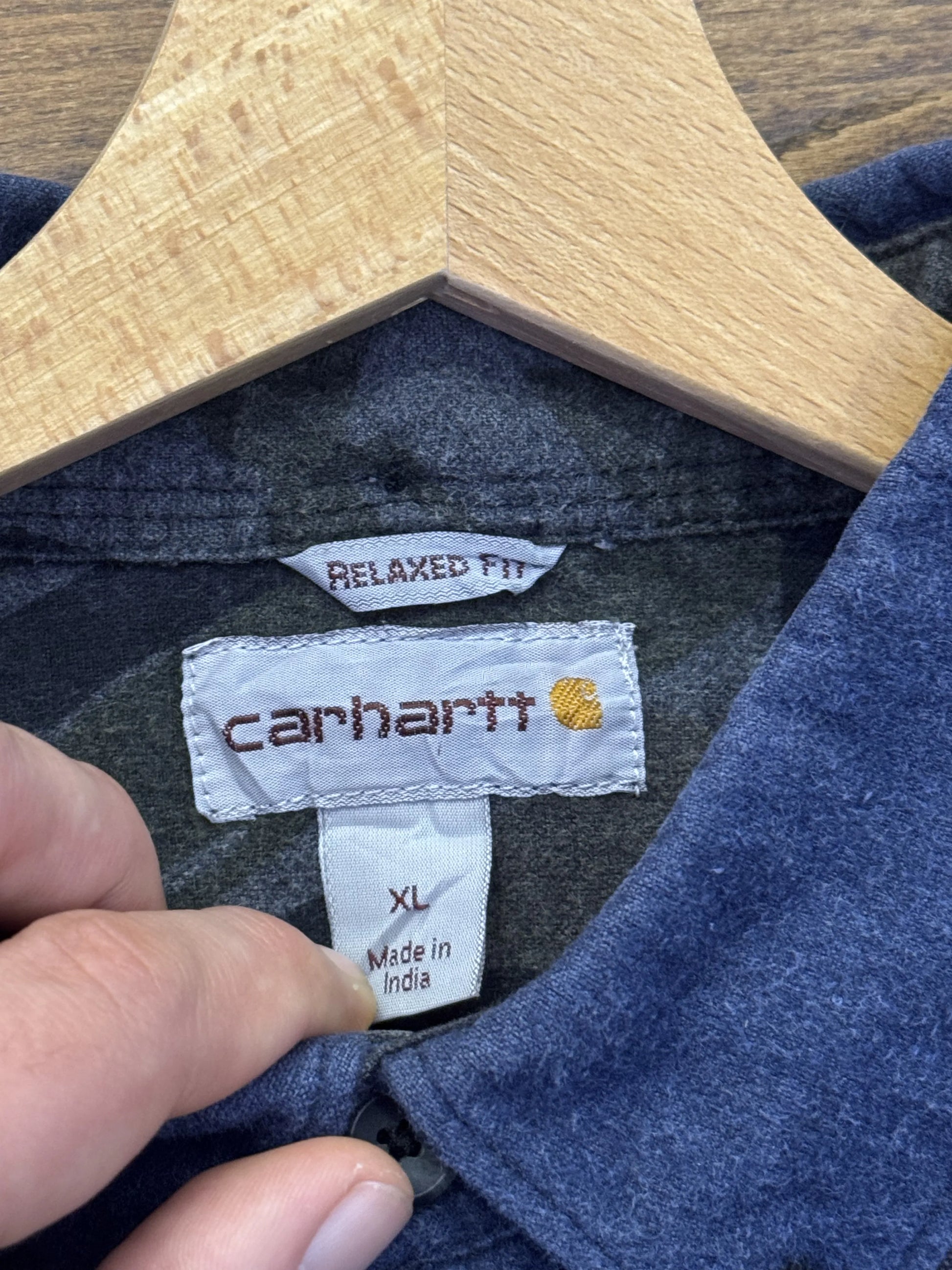 Carhartt Workwear Camicia Canvas Bicolore Gomiti XL 7