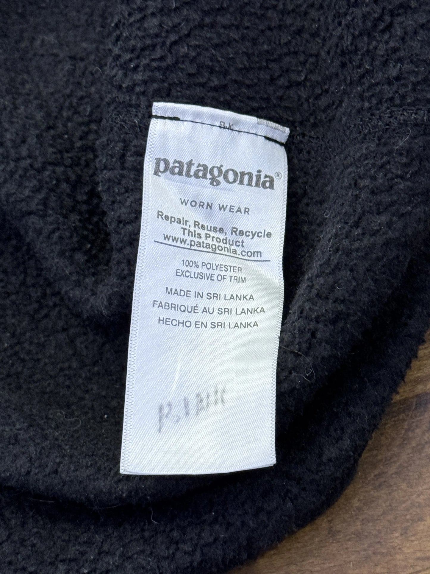 Patagonia Better Sweater Fleece Nera Emory University M 6