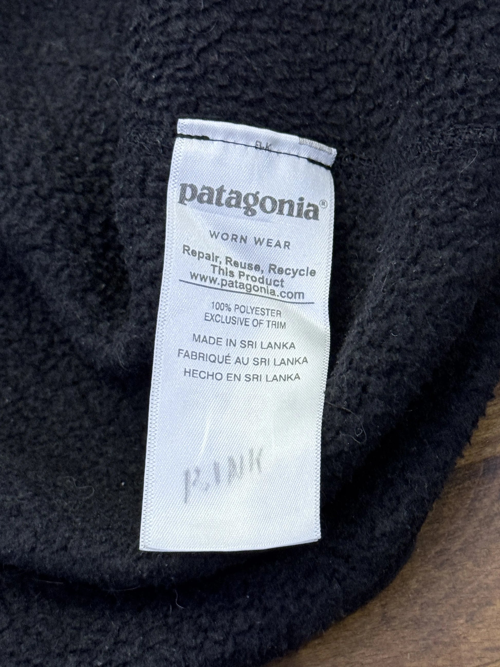 Patagonia Better Sweater Fleece Nera Emory University M 6