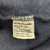 Felpa Half-Zip Polo by Ralph Lauren Vintage Blu Denim Melange – Pony Rosso – Taglia L