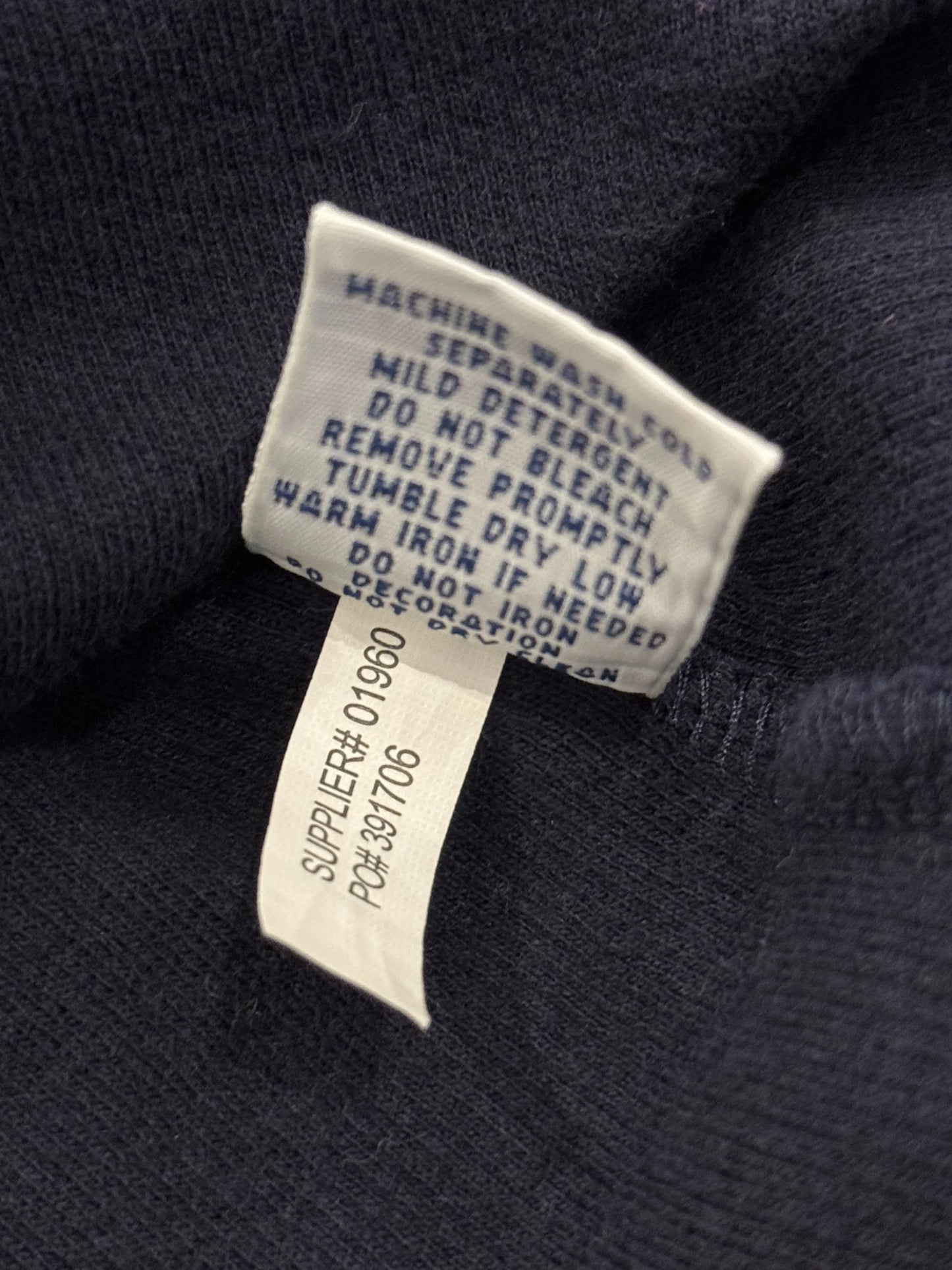 Felpa Half-Zip Polo Ralph Lauren Navy – Pony Rosso – Zip con Linguetta in Pelle – Taglia M