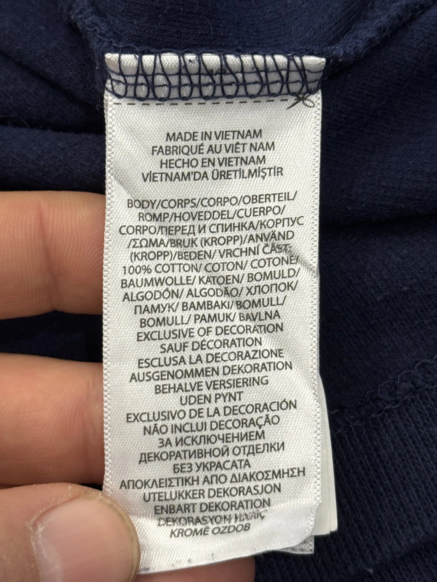 Felpa Half-Zip Polo Ralph Lauren Estate Rib Navy – Pony Rosso – Cursore POLO Inciso – Taglia L