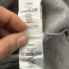 Felpa Half-Zip Polo Ralph Lauren Grigio Melange – Pony Blu Navy – Zip in Pelle – Taglia M