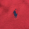 Felpa Half-Zip Polo Ralph Lauren Rosso Knit – Pony Navy – XL