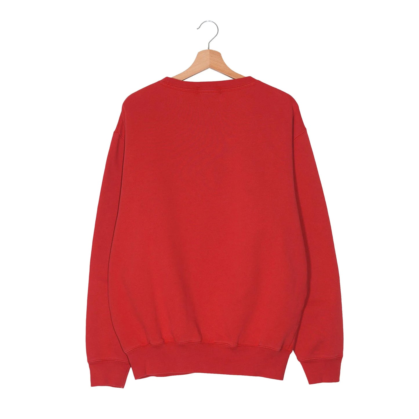 Felpa Polo by Ralph Lauren Vintage Crewneck Rosso – Pony Navy – M