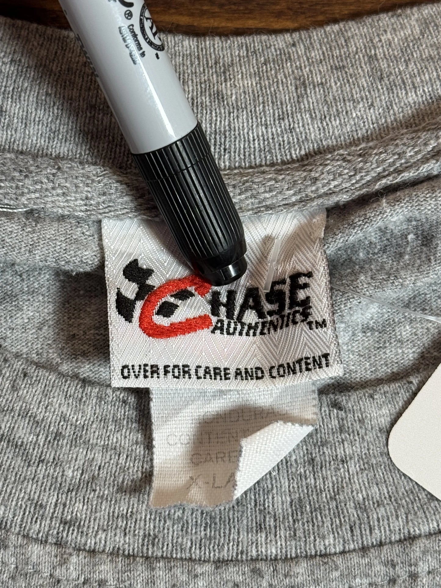 Chase Authentics Dale Earnhardt #3 NASCAR Long Sleeve Grigia – Made in USA – XL 3