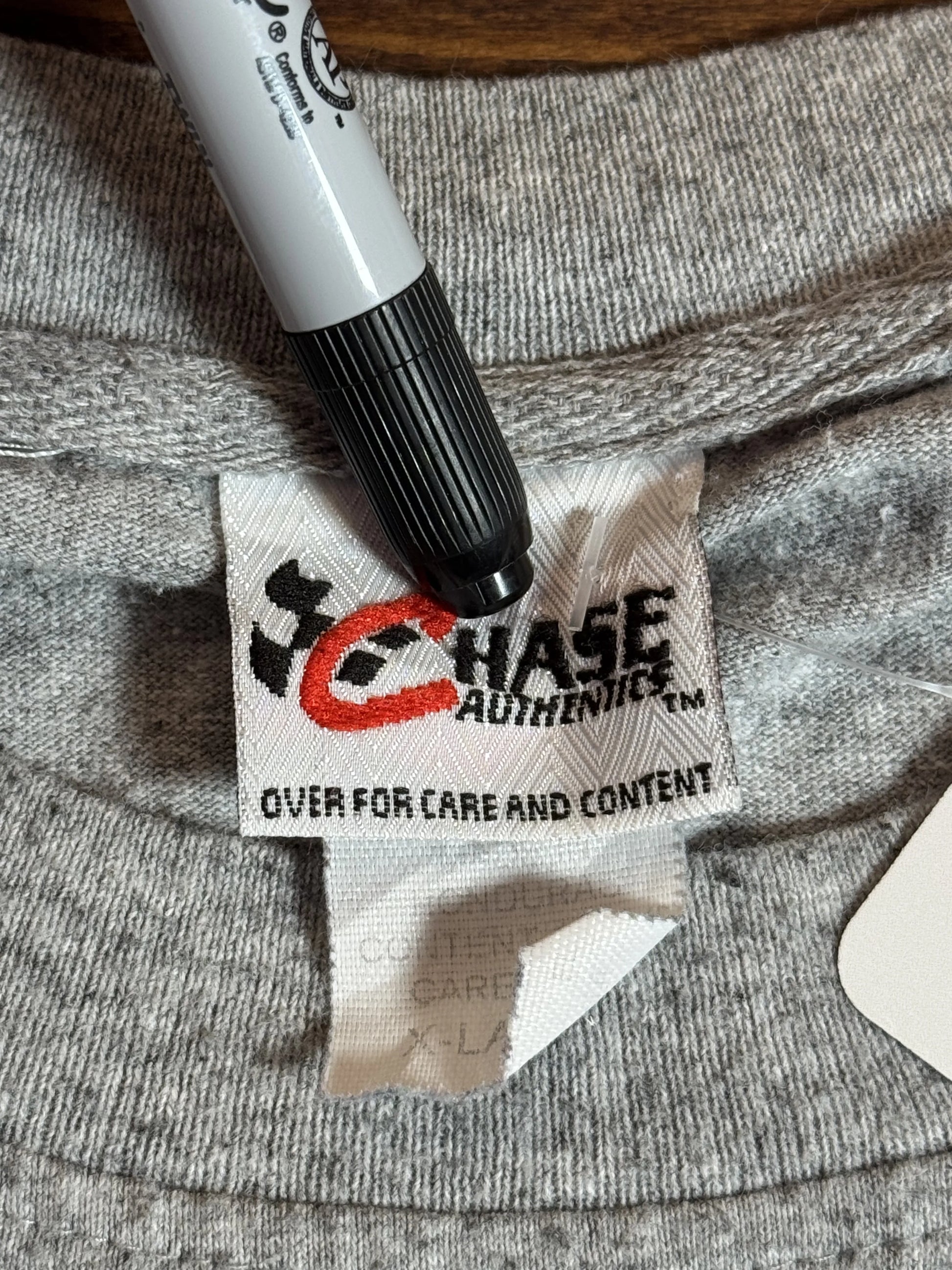 Chase Authentics Dale Earnhardt #3 NASCAR Long Sleeve Grigia – Made in USA – XL 3
