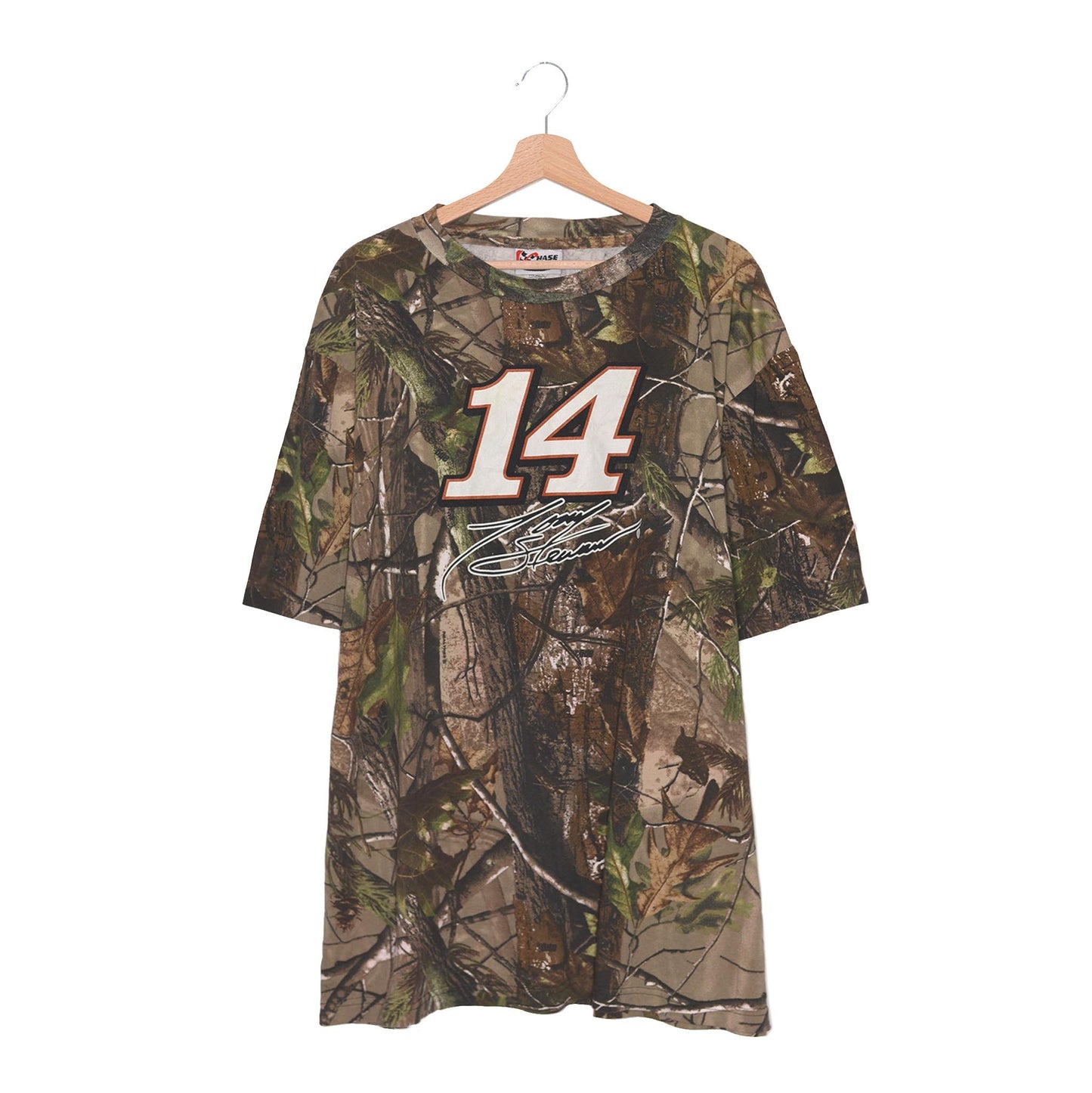 Chase Authentics Tony Stewart #14 Realtree Camo T-Shirt – 3X