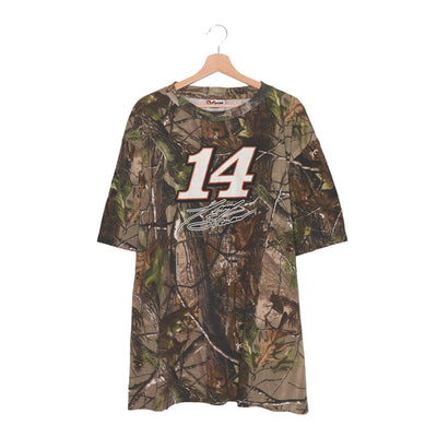 Chase Authentics Tony Stewart #14 Realtree Camo T-Shirt – 3X