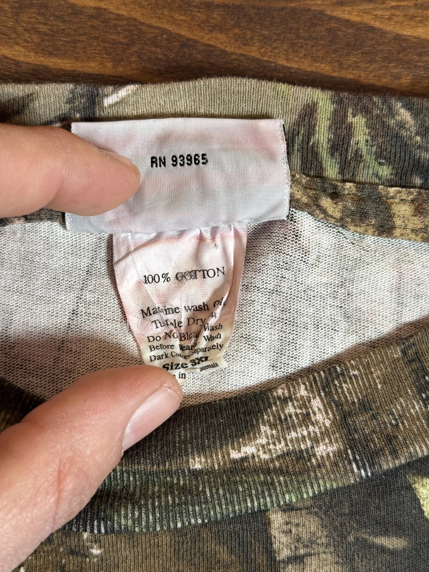 Chase Authentics Tony Stewart #14 Realtree Camo T-Shirt – 3X 4