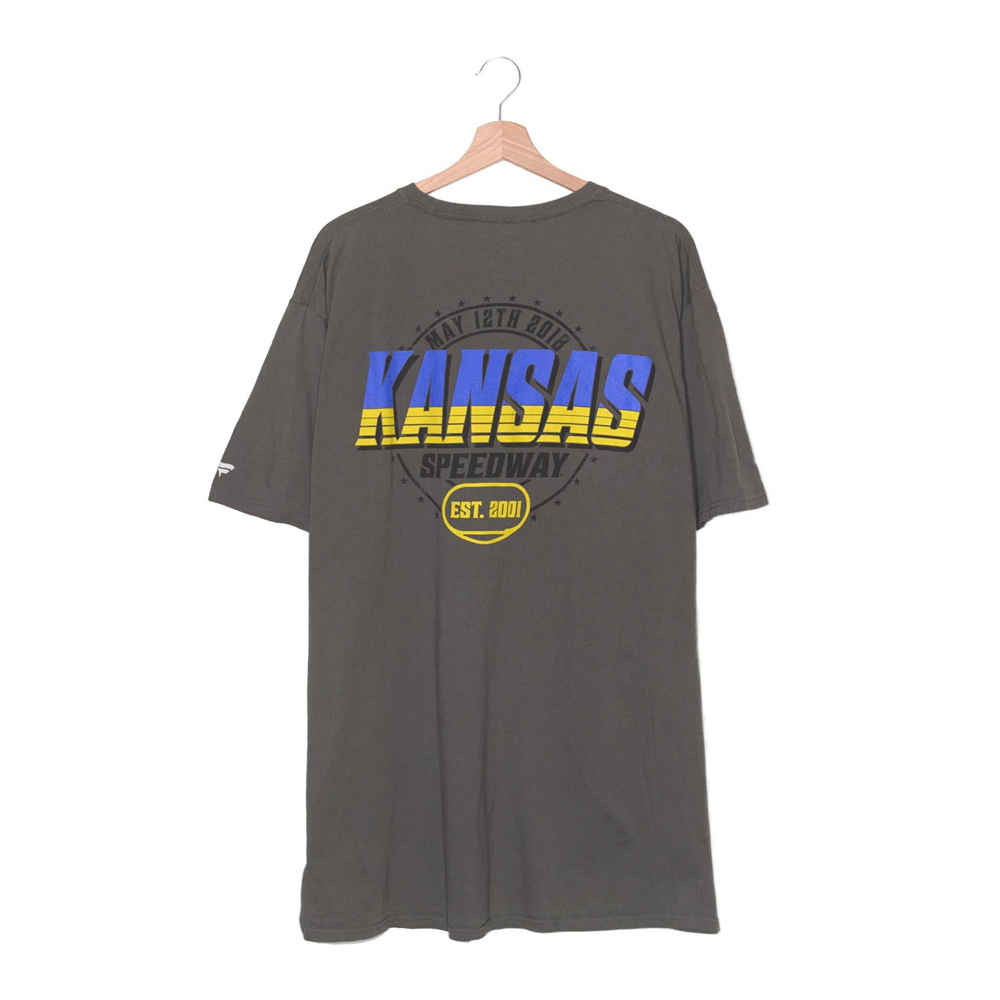 NASCAR Kansas Speedway May 12th 2007 T-Shirt Grigia – 3XL 2